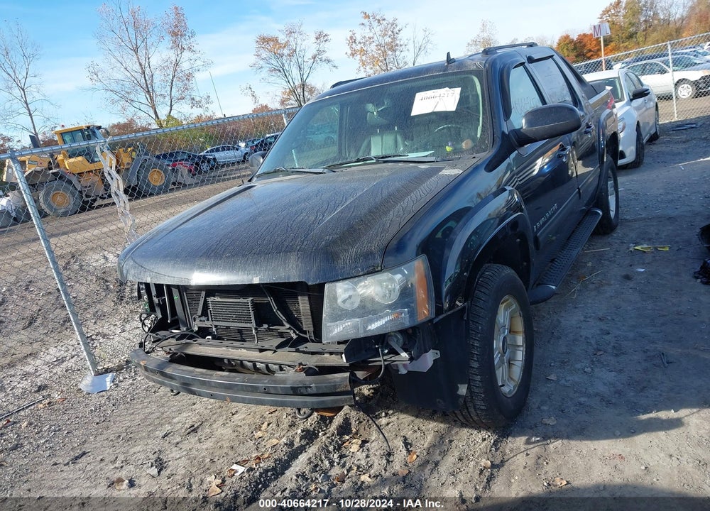 2009 CHEVROLET AVALANCHE 1500 LT2 VIN: 3GNFK22029G221886