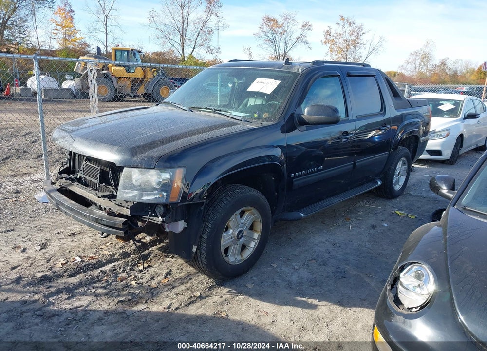 2009 CHEVROLET AVALANCHE 1500 LT2 VIN: 3GNFK22029G221886