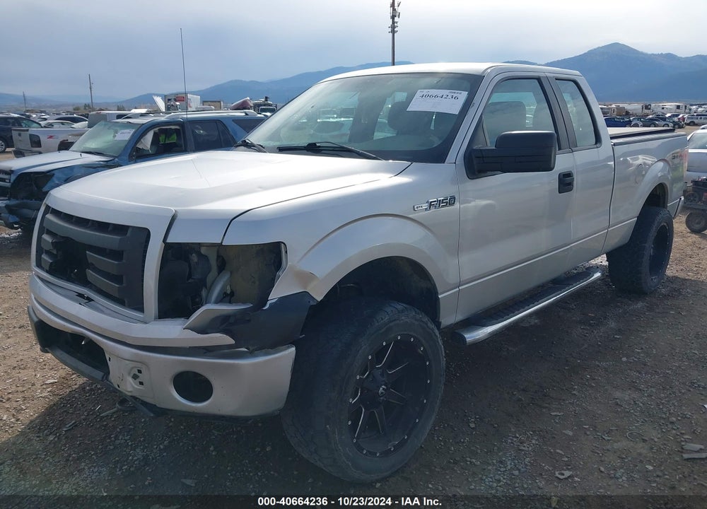 2012 FORD F-150 STX VIN: 1FTFX1EF9CFB02827