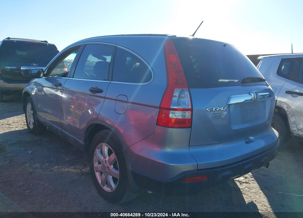 2009 HONDA CR-V EX VIN: 5J6RE38559L031096
