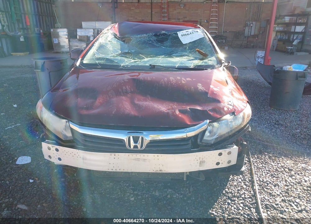 2012 HONDA CIVIC SDN LX VIN: 2HGFB2F51CH515416