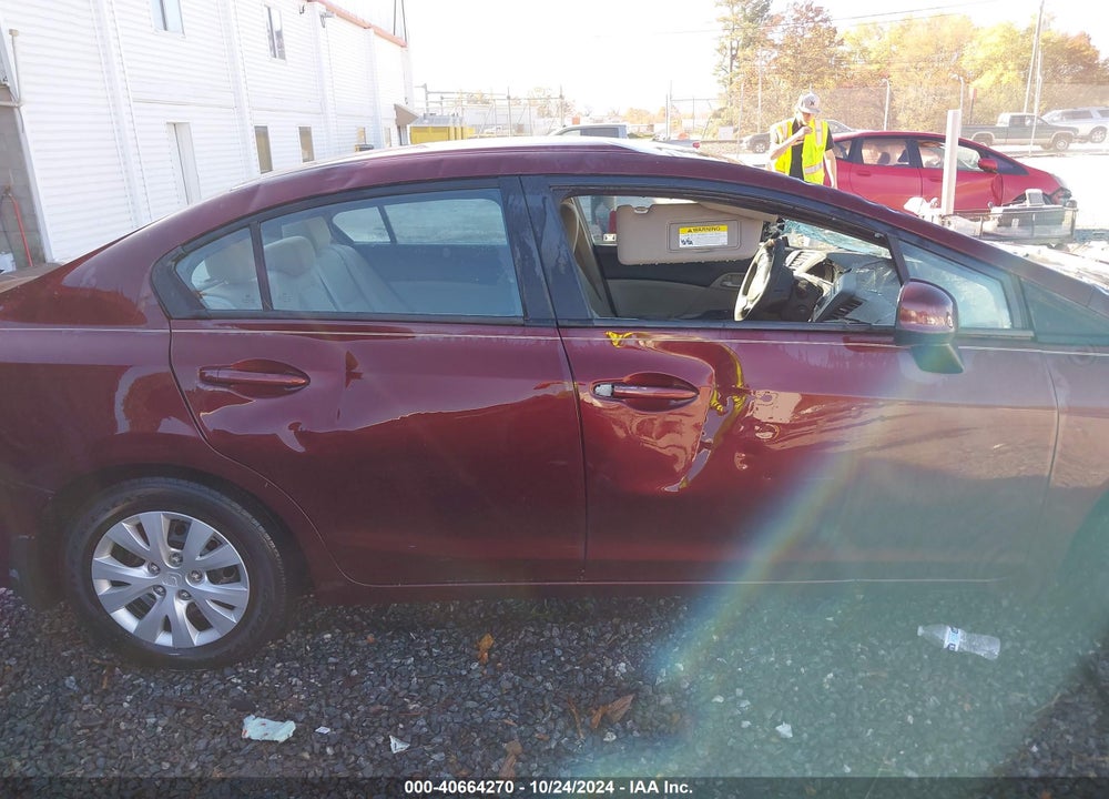 2012 HONDA CIVIC SDN LX VIN: 2HGFB2F51CH515416