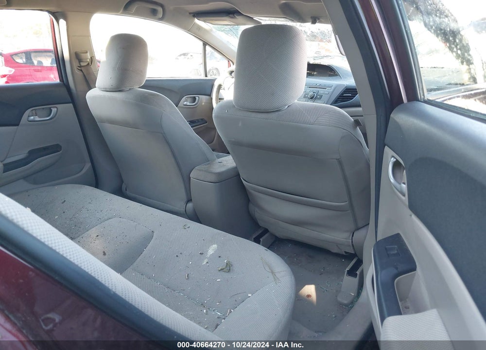 2012 HONDA CIVIC SDN LX VIN: 2HGFB2F51CH515416