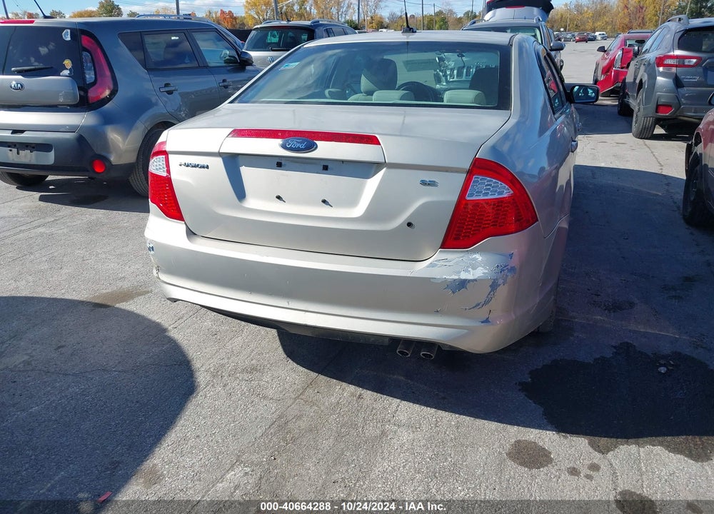2010 FORD FUSION SE VIN: 3FAHP0HA8AR384564