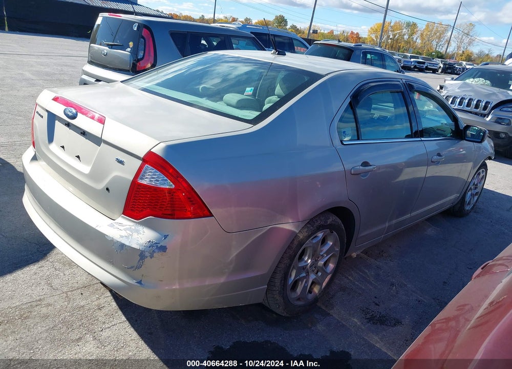 2010 FORD FUSION SE VIN: 3FAHP0HA8AR384564