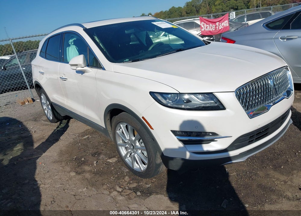 2019 LINCOLN MKC RESERVE VIN: 5LMCJ3C96KUL25374