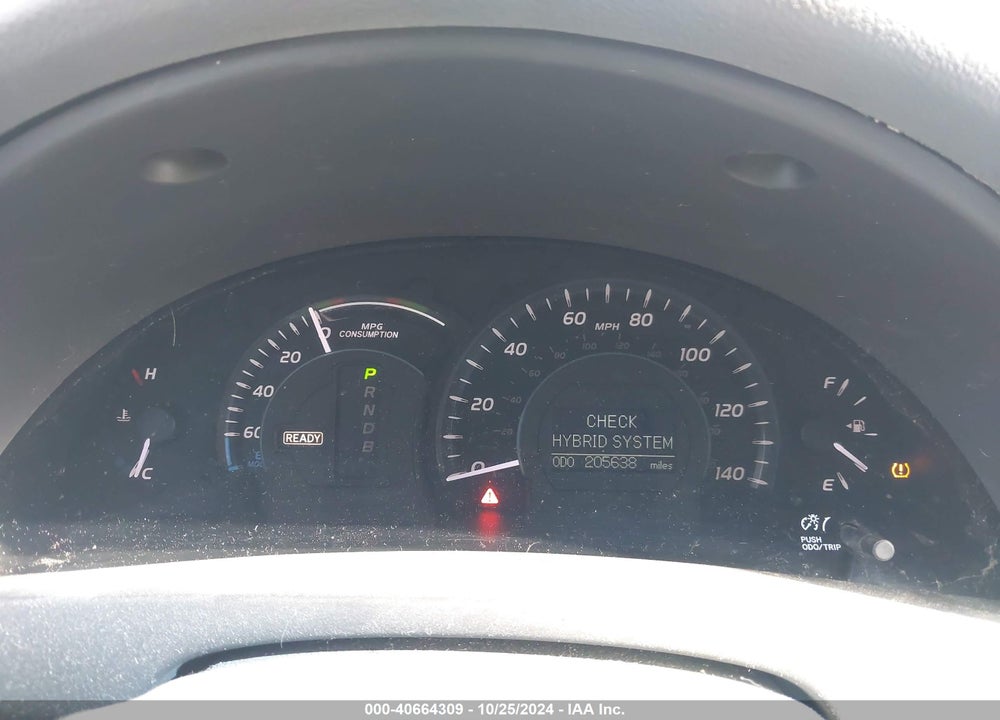 2008 TOYOTA CAMRY HYBRID VIN: 4T1BB46K88U043780