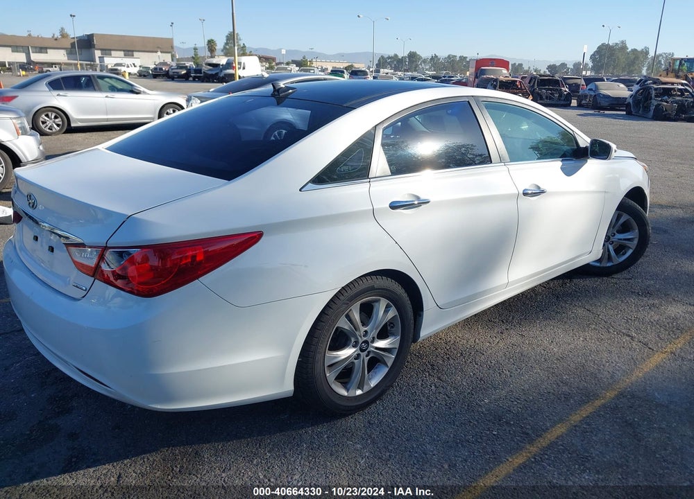 2012 HYUNDAI SONATA LIMITED VIN: 5NPEC4ACXCH473635