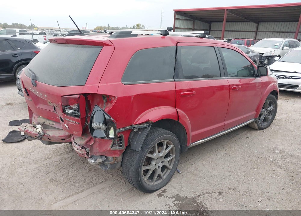 2014 DODGE JOURNEY CROSSROAD VIN: 3C4PDCGG0ET261193