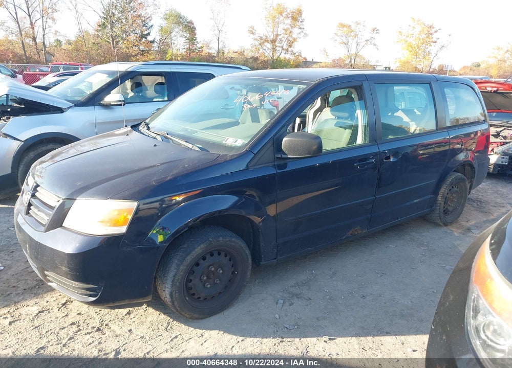 2010 DODGE GRAND CARAVAN SE VIN: 2D4RN4DE6AR446668