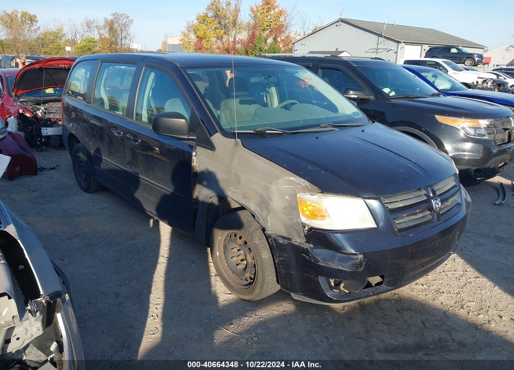 2010 DODGE GRAND CARAVAN SE VIN: 2D4RN4DE6AR446668