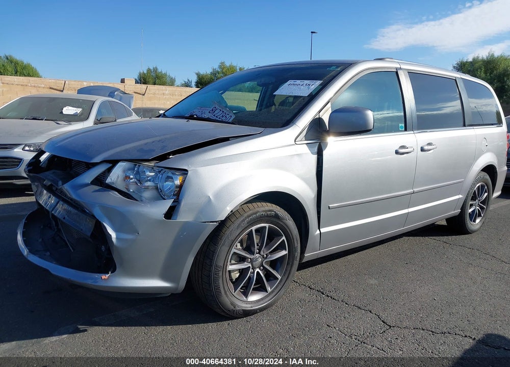 2017 DODGE GRAND CARAVAN SXT VIN: 2C4RDGCG0HR859264