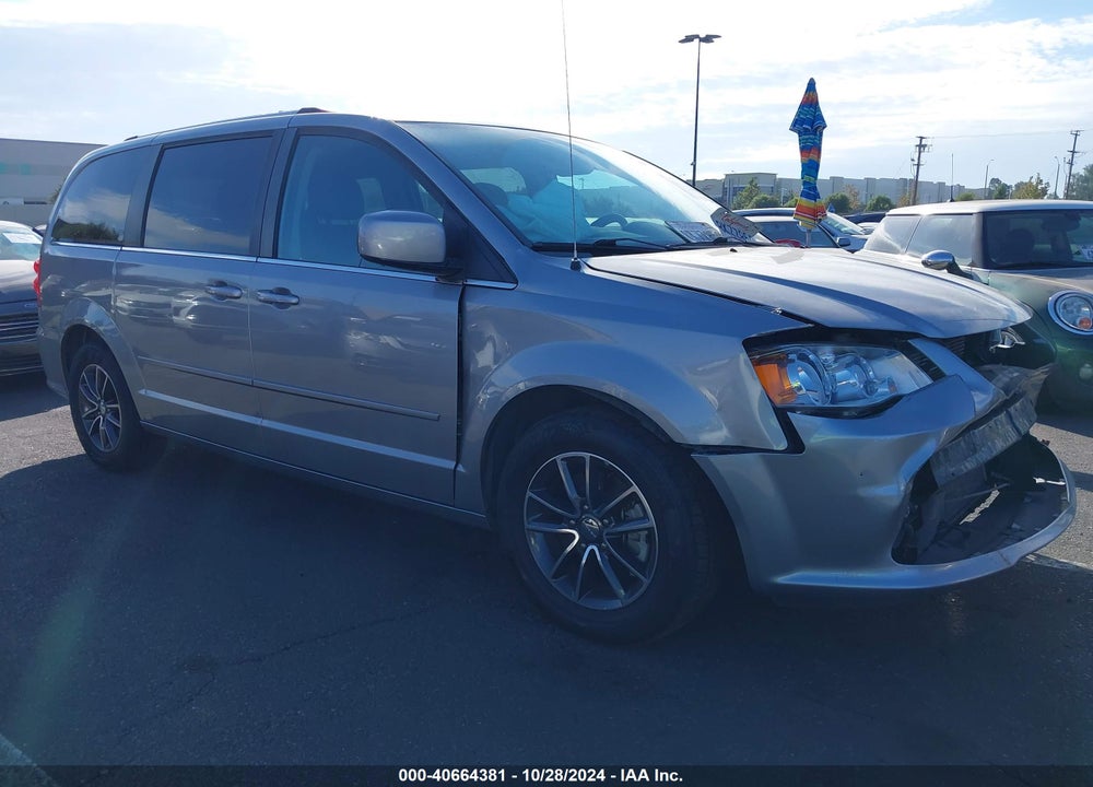 2017 DODGE GRAND CARAVAN SXT VIN: 2C4RDGCG0HR859264