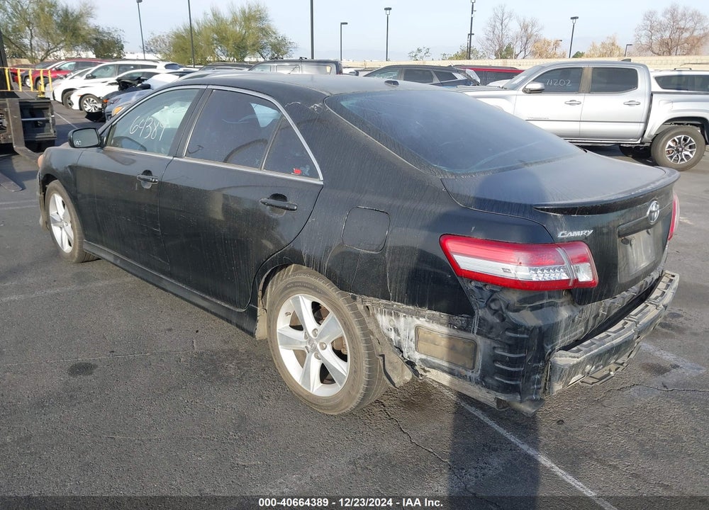 2011 TOYOTA CAMRY SE VIN: 4T1BF3EK6BU157266