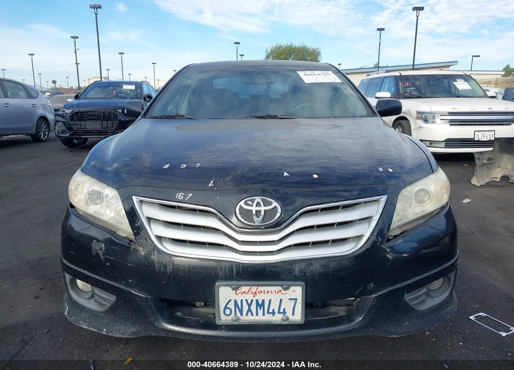 2011 TOYOTA CAMRY SE VIN: 4T1BF3EK6BU157266