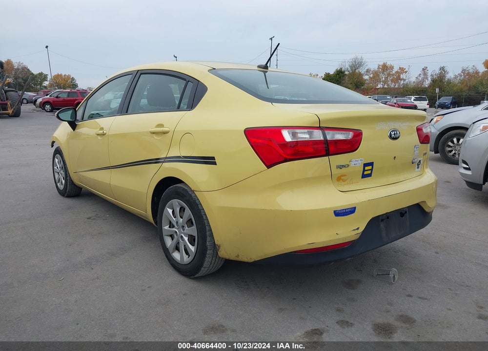 2016 KIA RIO LX VIN: KNADM4A3XG6676885