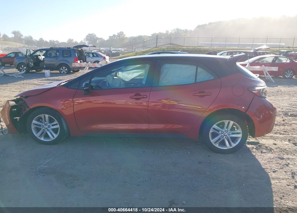 2020 TOYOTA COROLLA SE VIN: JTND4RBEXL3104593