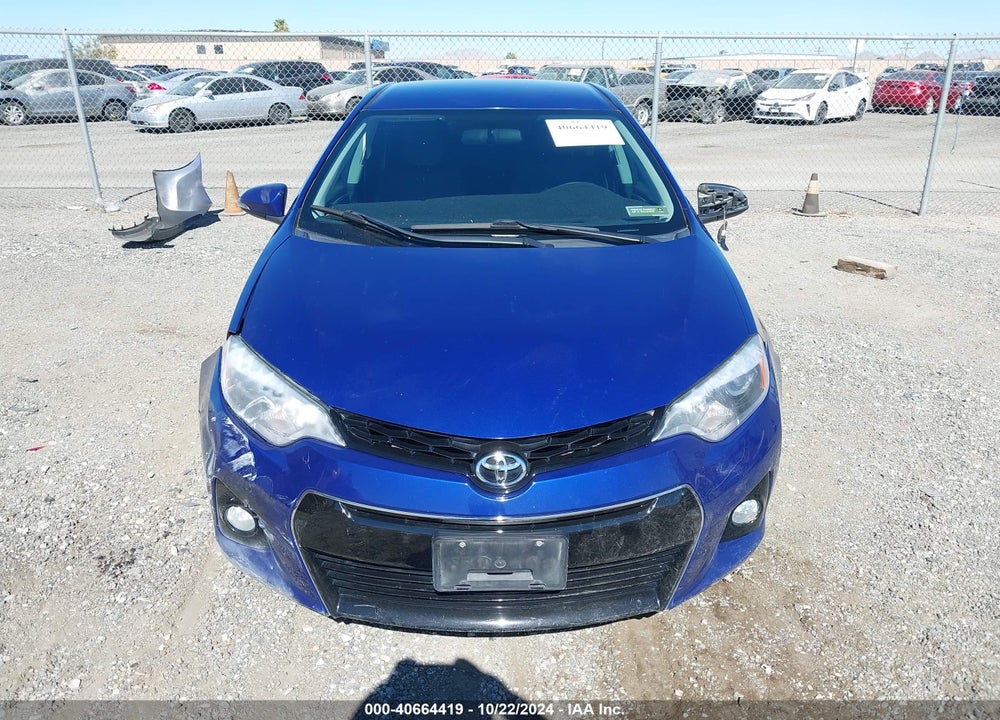 2016 TOYOTA COROLLA S PLUS VIN: 5YFBURHE8GP432580