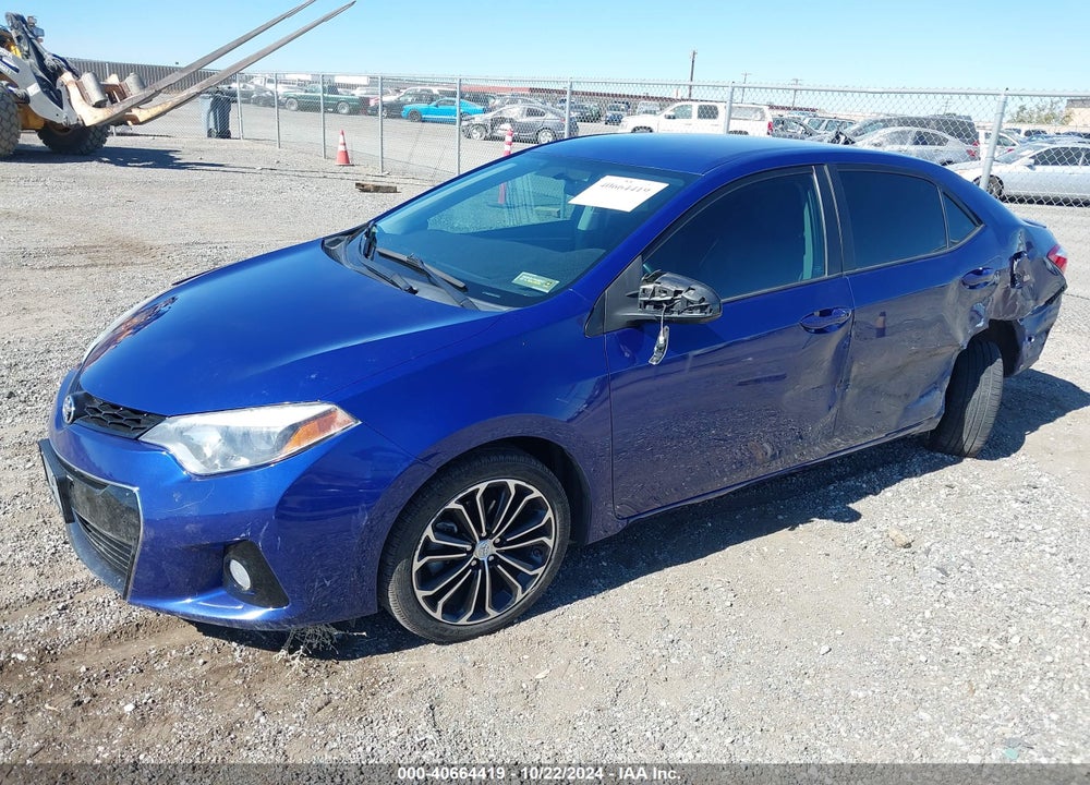2016 TOYOTA COROLLA S PLUS VIN: 5YFBURHE8GP432580