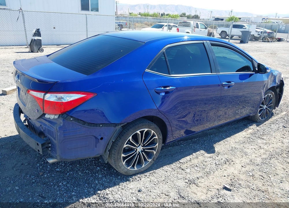 2016 TOYOTA COROLLA S PLUS VIN: 5YFBURHE8GP432580