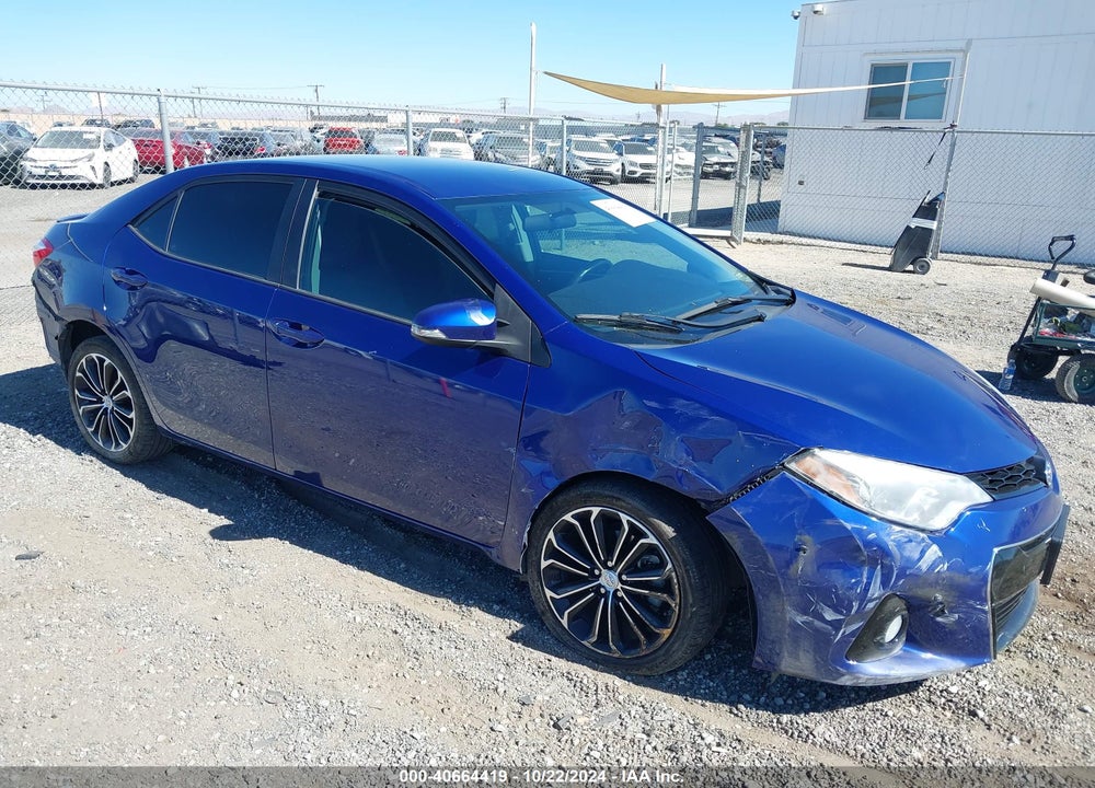 2016 TOYOTA COROLLA S PLUS VIN: 5YFBURHE8GP432580