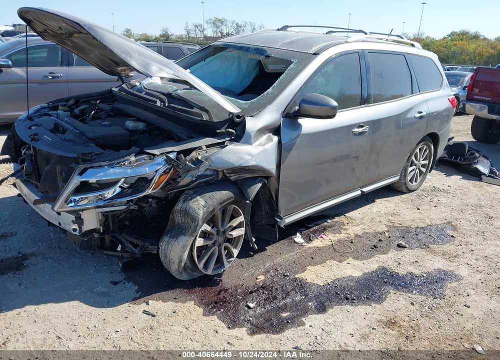 2015 NISSAN PATHFINDER SV VIN: 5N1AR2MN8FC643338