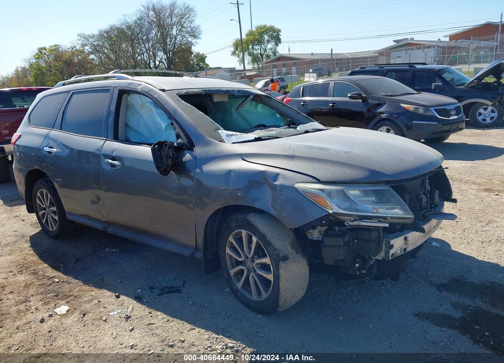 2015 NISSAN PATHFINDER SV VIN: 5N1AR2MN8FC643338