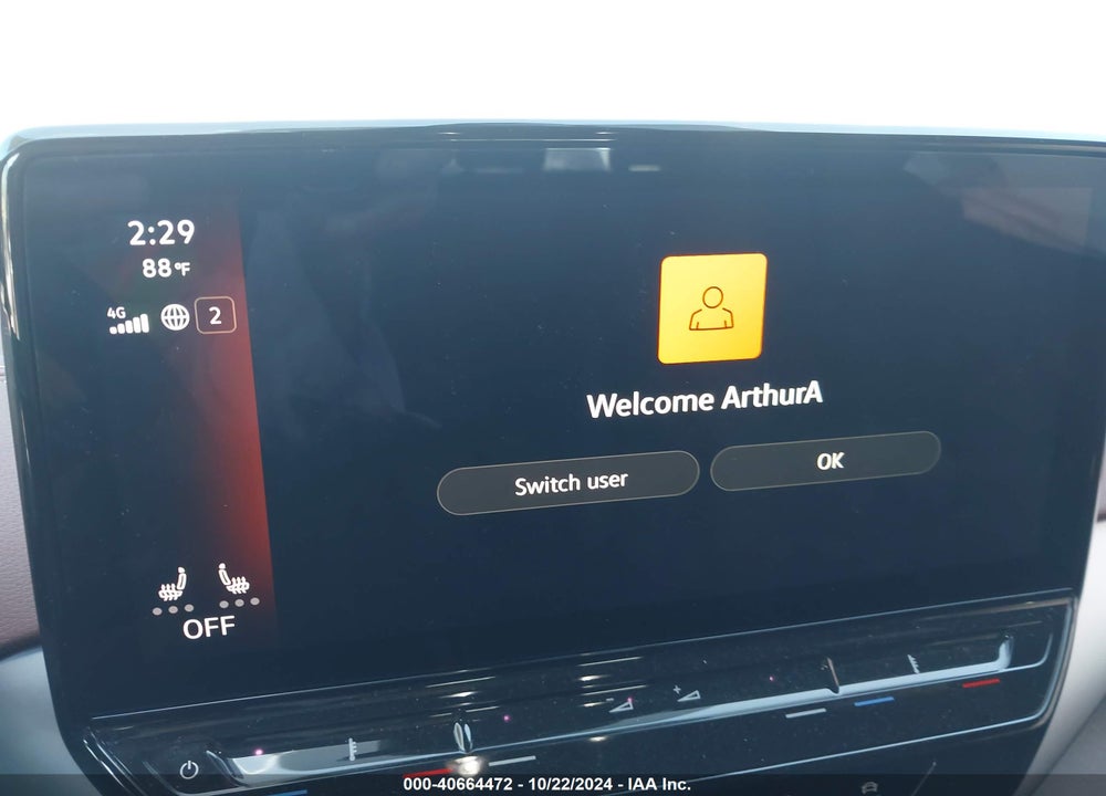 2022 VOLKSWAGEN ID.4 PRO S VIN: WVGTMPE27NP052580