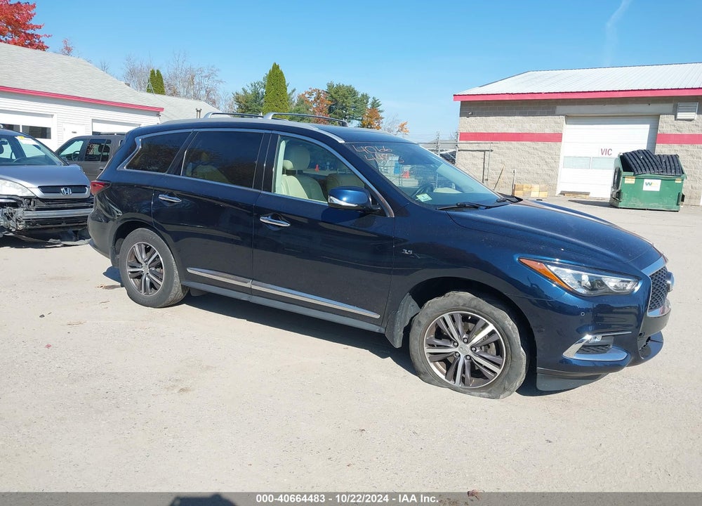 2019 INFINITI QX60 LUXE VIN: 5N1DL0MM1KC507962