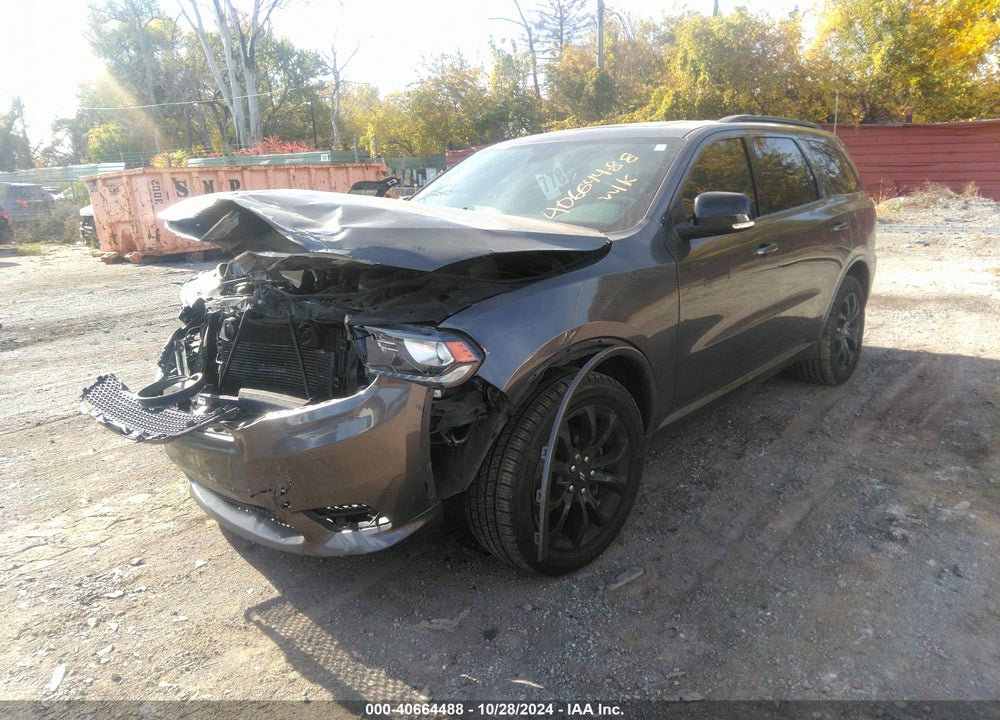 2019 DODGE DURANGO GT PLUS AWD VIN: 1C4RDJDG3KC634218