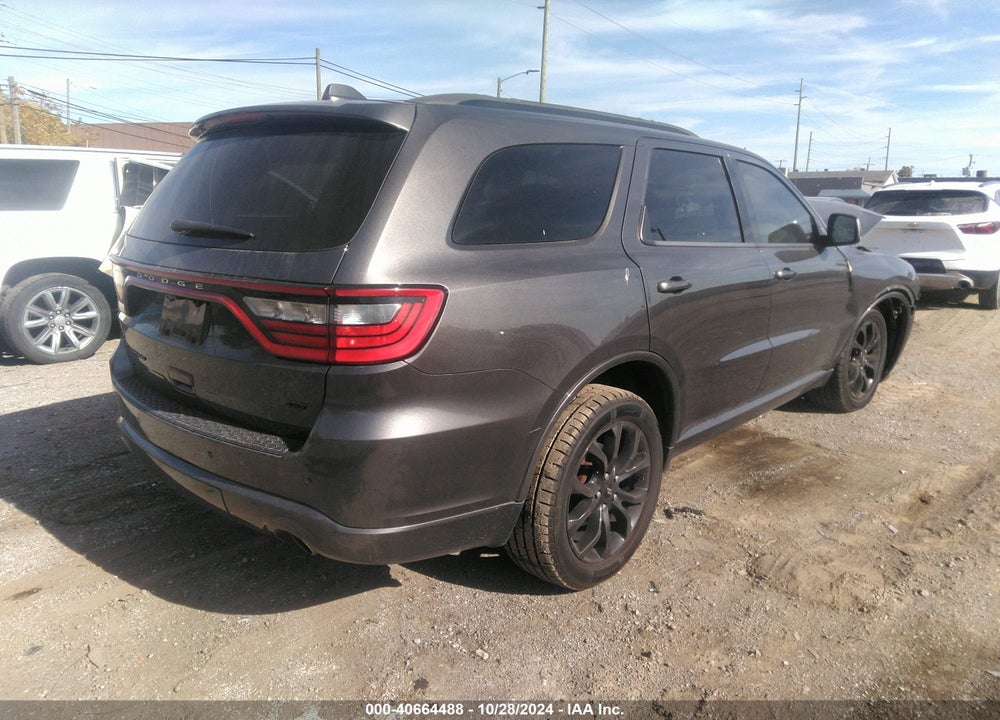 2019 DODGE DURANGO GT PLUS AWD VIN: 1C4RDJDG3KC634218
