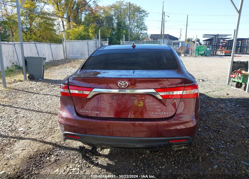 2013 TOYOTA AVALON LIMITED VIN: 4T1BK1EB9DU060937