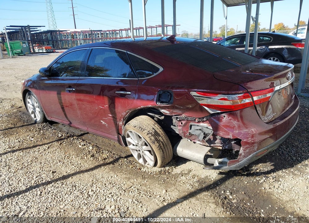 2013 TOYOTA AVALON LIMITED VIN: 4T1BK1EB9DU060937