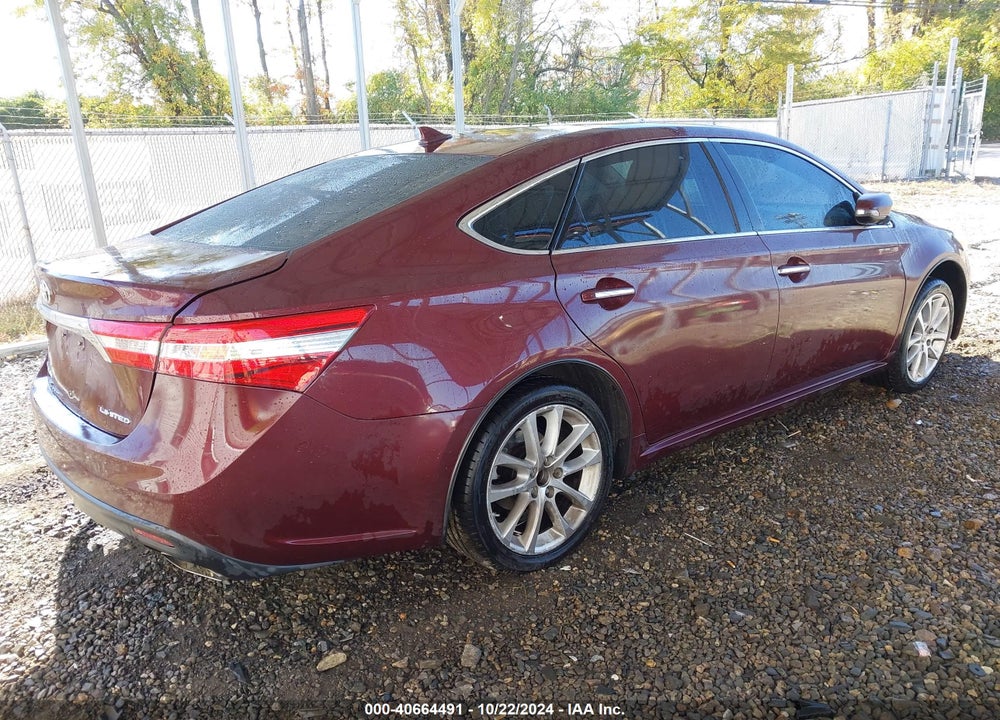 2013 TOYOTA AVALON LIMITED VIN: 4T1BK1EB9DU060937