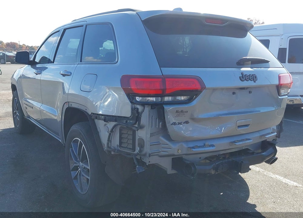 2016 JEEP GRAND CHEROKEE LIMITED 75TH ANNIVERSARY VIN: 1C4RJFBG9GC333985
