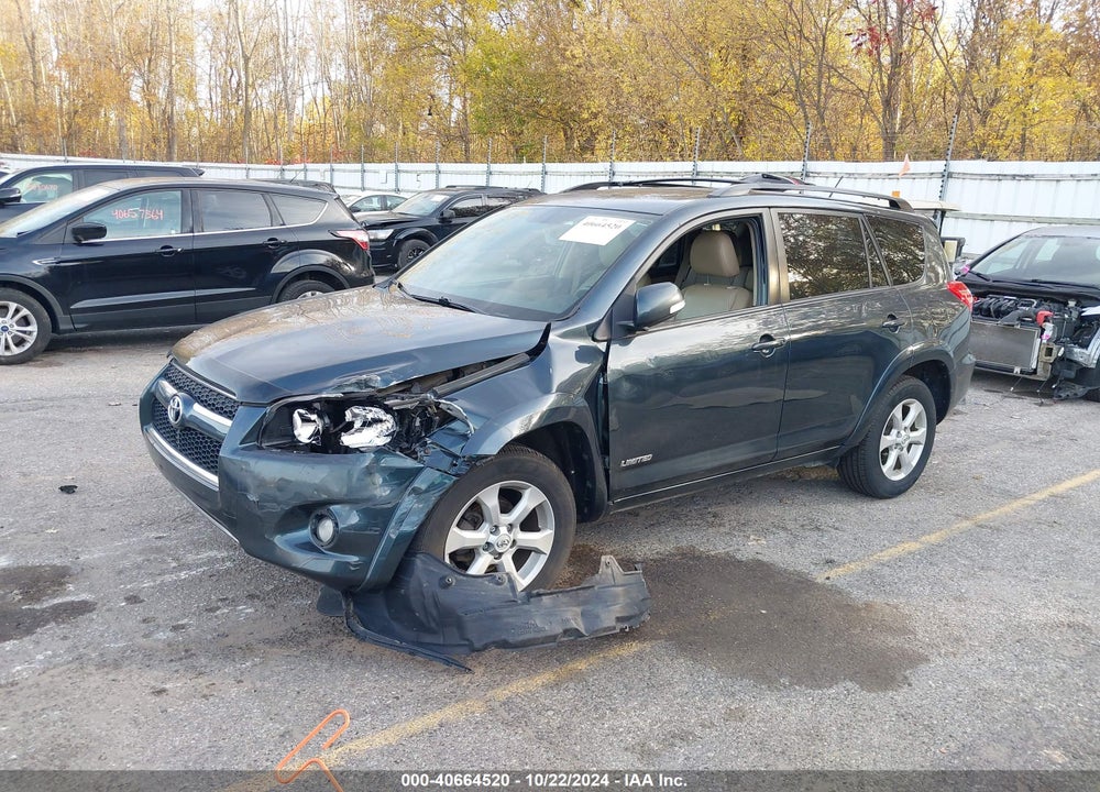 2012 TOYOTA RAV4 LIMITED VIN: 2T3DF4DV1CW255592