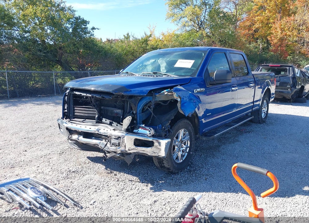 2017 FORD F-150 XLT VIN: 1FTFW1EG6HFC14648