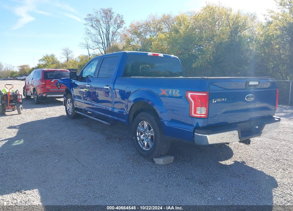 2017 FORD F-150 XLT VIN: 1FTFW1EG6HFC14648