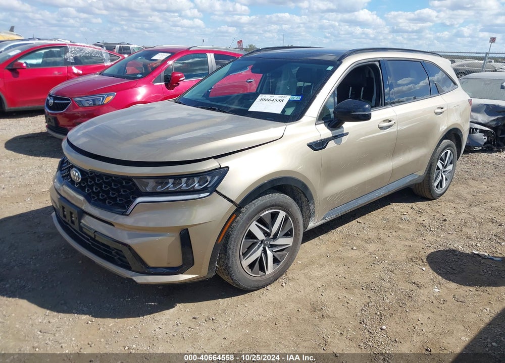 2021 KIA SORENTO S VIN: 5XYRL4LCXMG004262