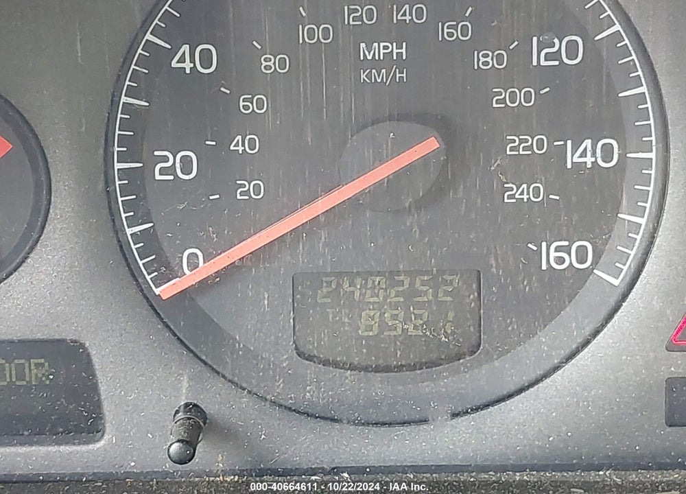 2001 VOLVO S80 T6 VIN: YV1TS90D811152435