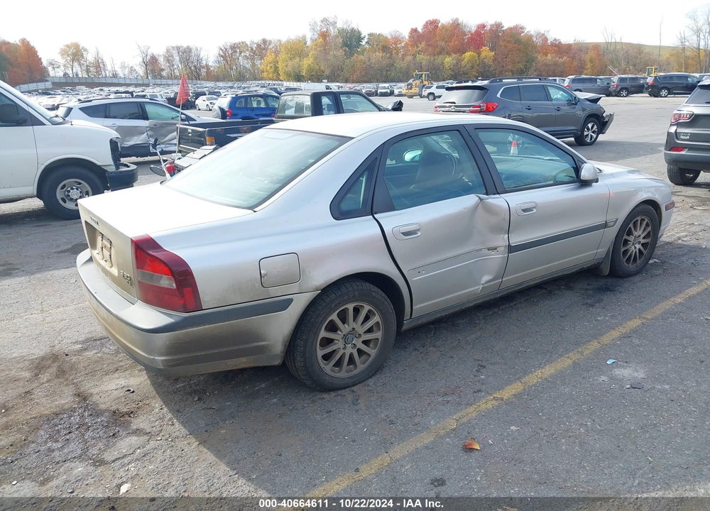 2001 VOLVO S80 T6 VIN: YV1TS90D811152435