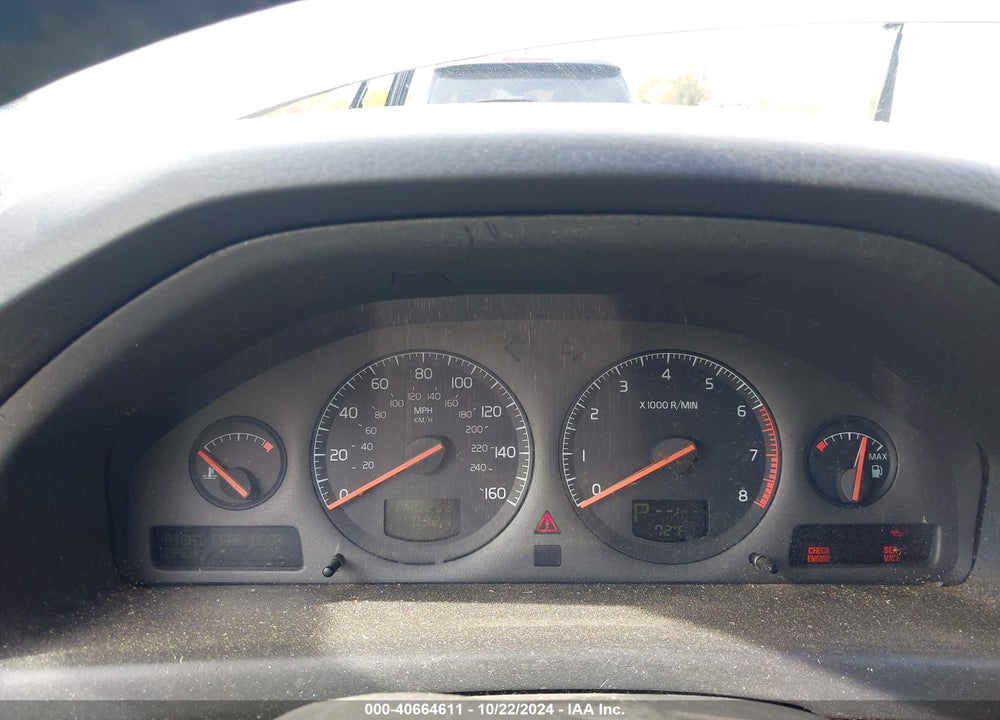 2001 VOLVO S80 T6 VIN: YV1TS90D811152435