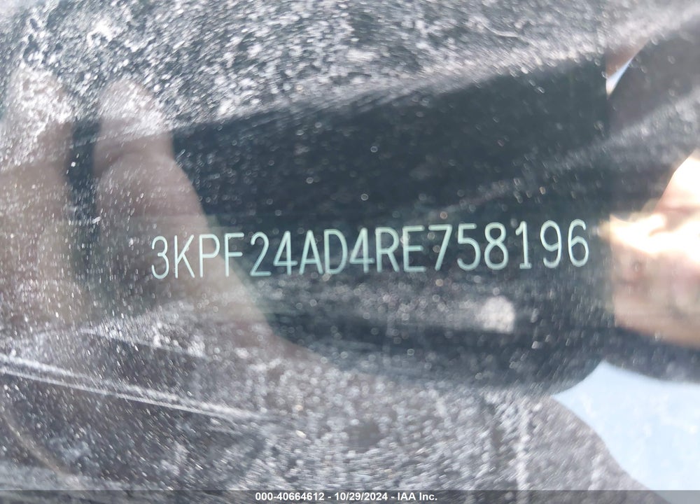 2024 KIA FORTE LXS VIN: 3KPF24AD4RE758196