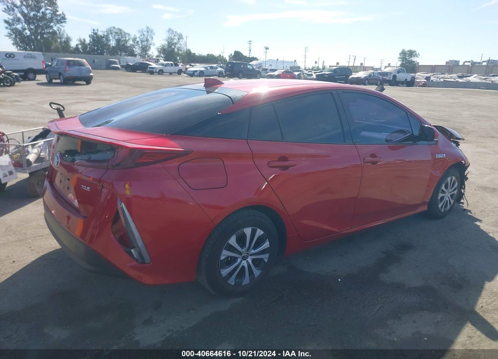 2020 TOYOTA PRIUS PRIME XLE VIN: JTDKARFPXL3136444