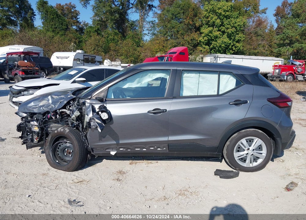 2024 NISSAN KICKS S XTRONIC CVT VIN: 3N1CP5BVXRL562702