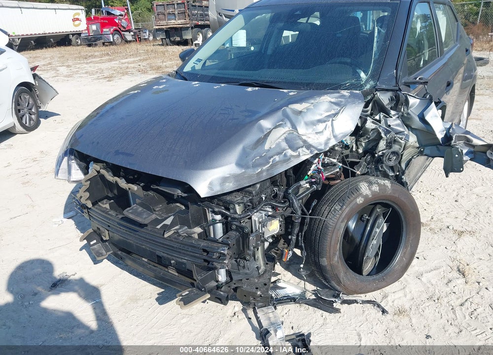 2024 NISSAN KICKS S XTRONIC CVT VIN: 3N1CP5BVXRL562702