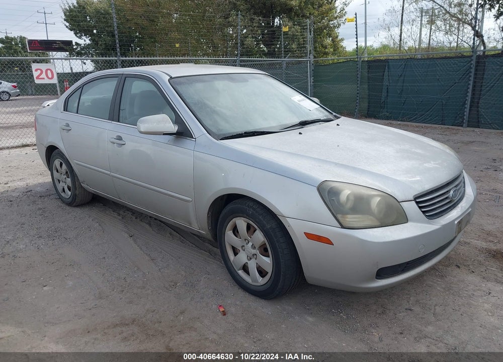 2007 KIA OPTIMA LX VIN: KNAGE123975151796