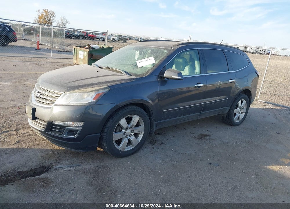 2013 CHEVROLET TRAVERSE LTZ VIN: 1GNKVLKD3DJ245622