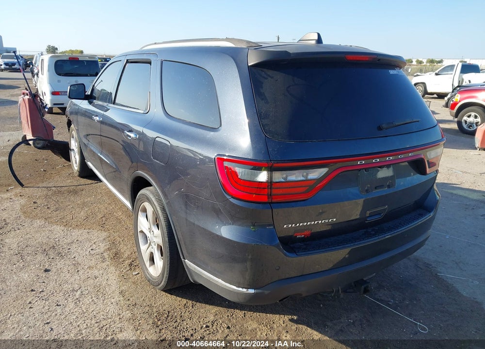 2015 DODGE DURANGO SXT VIN: 1C4RDHAG5FC708967