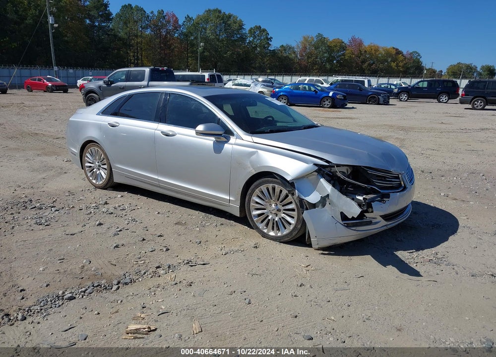 2014 LINCOLN MKZ VIN: 3LN6L2G96ER801407